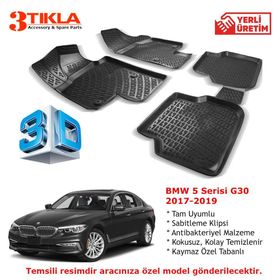 Bmw 5 Serisi G30 2017-2019 Seti 3D Havuzlu Paspas