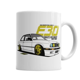 Bmw E30 Porselen Kupa Bardak