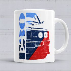 Bmw E30 Porselen Kupa Bardak