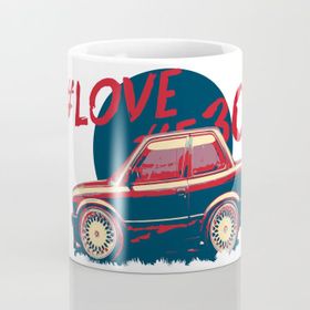Bmw E30 Porselen Kupa Bardak