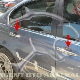 Bmw E46 2001 2005 4 Kapı Krom Kapı Kolu