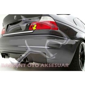 Bmw E46 Formlu 1998-2005 Krom Bagaj Alt Çıtası