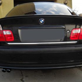 Bmw E46 Formlu 1998-2005 Krom Bagaj Alt Çıtası