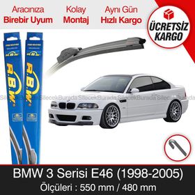BMW E46 RBW 1998-2005 Muz Silecek Takımı