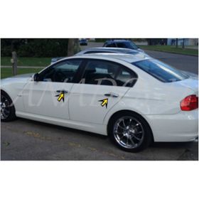 Bmw E60 2003 Üzeri Paslanmaz Çelik 4 Kapı Krom Kapı Kolu