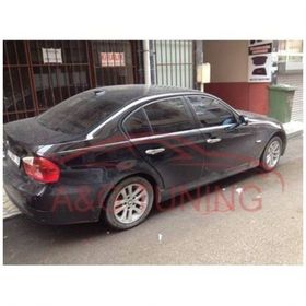 Bmw E90 3 Serisi 2005-2011 Paslanmaz Çelik 4 Parça Krom Cam Çıtası
