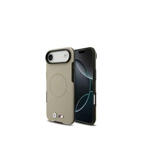 Bmw Iphone 17 Air M Logolu Delikli M Dizayn Magsafe Uyumlu Gri Telefon Kılıfı