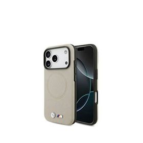 Bmw Iphone 17 Pro M Logolu Delikli M Dizayn Magsafe Uyumlu Gri Telefon Kılıfı