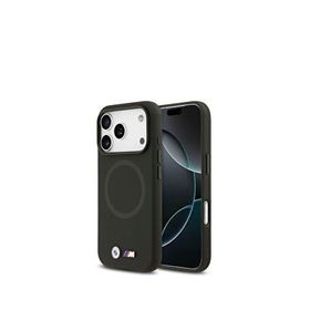 Bmw Iphone 17 Pro Max M Logolu Delikli M Dizayn Magsafe Uyumlu Siyah Telefon Kılıfı