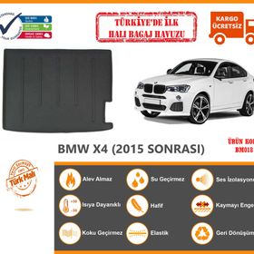 Bmw X4 F26 Havuzlu 3D 2015 Sonrası Paspas ve Bagaj Havuzu