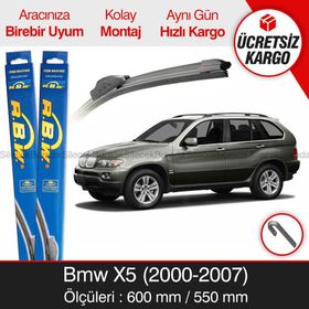BMW X5 RBW 2000-2007 Muz Silecek Takımı