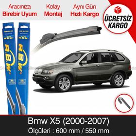 BMW X5 RBW 2000-2007 Muz Silecek Takımı