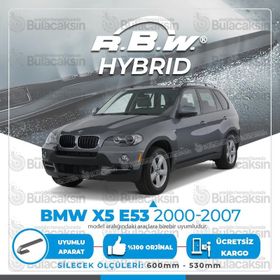 BMW X5 RBW Hybrid 2000-2007 Silecek Takımı