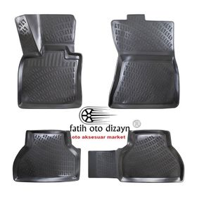 Bmw x6 2009-2018 Siyah 3D Araca Özel Paspas Takımı