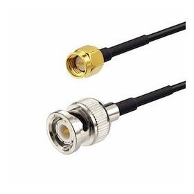 Bnc RG174 1 mt Erkek SMA Erkek Pigtail Uzatma Kablosu