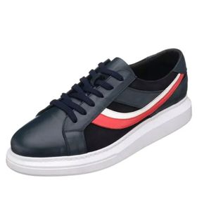BNC2136 Lacivert Deri Erkek Spor Ayakkabı