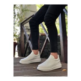 Boa BA0238 Beyaz Bağcıklı Erkek Günlük Ayakkabı