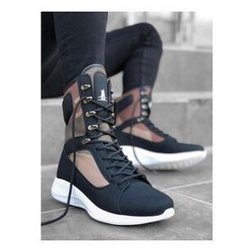 BOA Ba0600 Bağcıklı Siyah Kamuflaj Boksör Unisex Spor Posta Botu 164