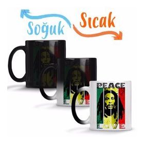 Bob Marley 01 Sihirli Porselen Kupa