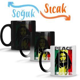 Bob Marley 01 Sihirli Porselen Kupa
