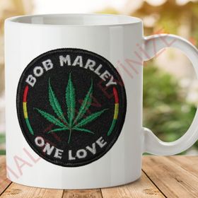 Bob Marley One Love Baskılı Kupa