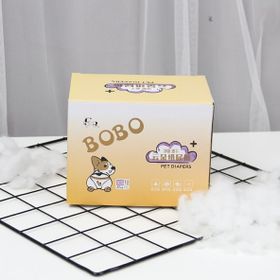 Bobo 1-2 kg Köpekler İçin 15-33 cm 10 Adet Köpek Alt Tuvalet Bezi