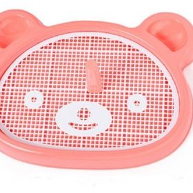 Bobo 63x47x5.5 cm Pembe Kulaklı Yavru Köpek Tuvalet Eğitim Seti