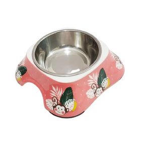 Bobo BO-3138H Melamin A5 150 ml Maymun Köpek Mama Ve Su Kabı