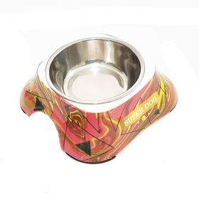 Bobo BO-3138H Melamin A5 150 ml Renkli Köpek Mama Ve Su Kabı