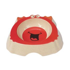 Bobo BO-3144Z Bambu 260 ml Kırmızı Köpek Mama Kabı