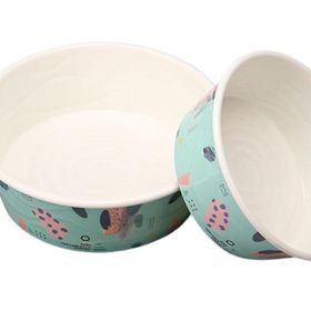 Bobo BO-3155 Melamin 800 ml Yeşil Köpek Mama Kabı