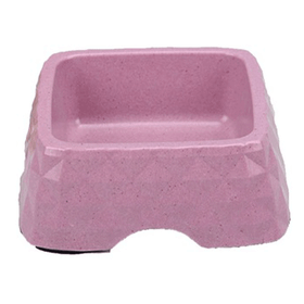 Bobo BO-3164 Bambu 430 ml Pembe Köpek Mama Kabı