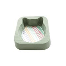 Bobo BO-3182 Bambu 500 ml Yeşil Köpek Mama Ve Su Kabı