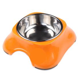 Bobo Melamin Turuncu 150 ml Kedi Mama Su Kabı