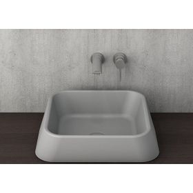 Bocchi 1005-006-0125 Firenze Mat Gri Çanak Lavabo