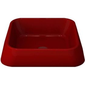 Bocchi 1005-019-0125 Firenze Parlak Kırmızı Çanak Lavabo