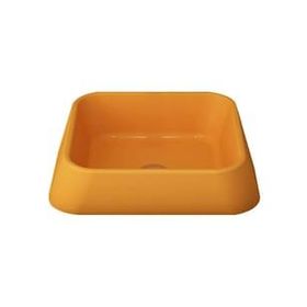 Bocchi 1005-021-0125 Firenze Parlak Mandalina Sarısı Çanak Lavabo
