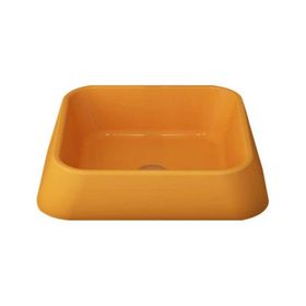 Bocchi 1005-021-0125 Firenze Parlak Mandalina Sarısı Çanak Lavabo