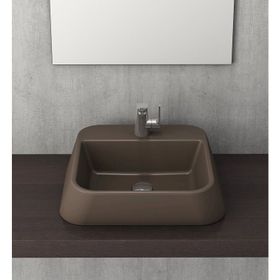 Bocchi 1005-025-0125 Firenze Mat Kahve Çanak Lavabo