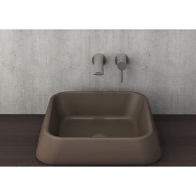 Bocchi 1005-025-0125 Firenze Mat Kahve Çanak Lavabo