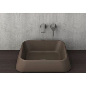 Bocchi 1005-025-0125 Firenze Mat Kahve Çanak Lavabo