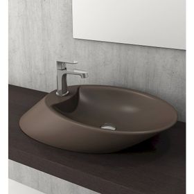 Bocchi 1005-025-0125 Firenze Mat Kahve Çanak Lavabo