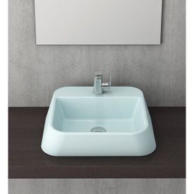 Bocchi 1005-029-0125 Firenze Mat Buz Mavisi Çanak Lavabo
