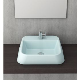 Bocchi 1005-029-0125 Firenze Mat Buz Mavisi Çanak Lavabo