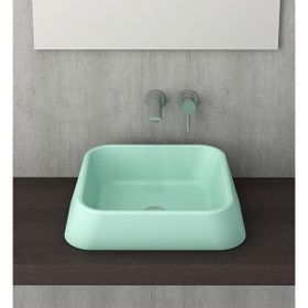 Bocchi 1005-033-0125 Firenze Mat Mint Yeşil Çanak Lavabo