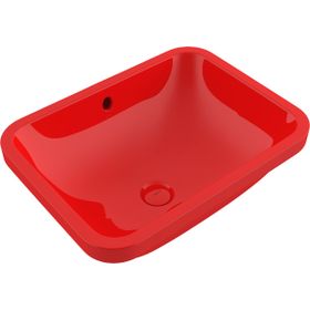 Bocchi 1006-019-0125 Scala Parlak Kırmızı 55 cm Tezgah Altı Lavabo