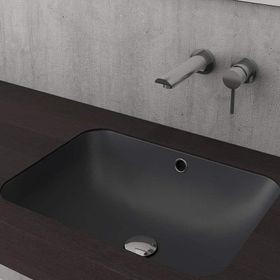 Bocchi 1006-020-0125 Scala Arch Tezgah Altı Mat Antrasit 55 cm Lavabo