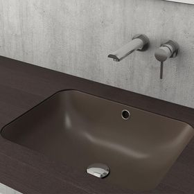Bocchi 1006-025-0125 Scala Mat Kahverengi 55 cm Tezgah Altı Lavabo