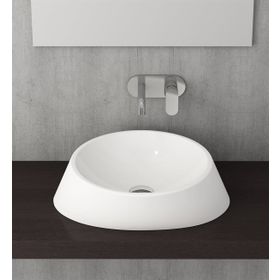 Bocchi 1010-001-0125 56 cm Parlak Beyaz Venezia Çanak Lavabo