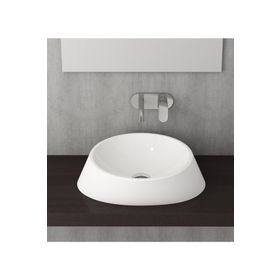 Bocchi 1010-001-0125 56 cm Parlak Beyaz Venezia Çanak Lavabo